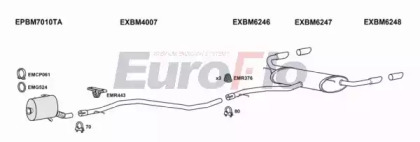 Система выпуска ОГ EuroFlo BMX630D 3004